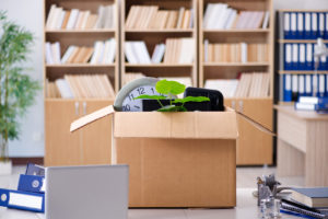 Box-of-Office-Items-on-Desk