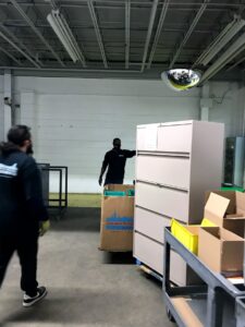 Filing Cabinet and Storage Area - Chicago Office Movers