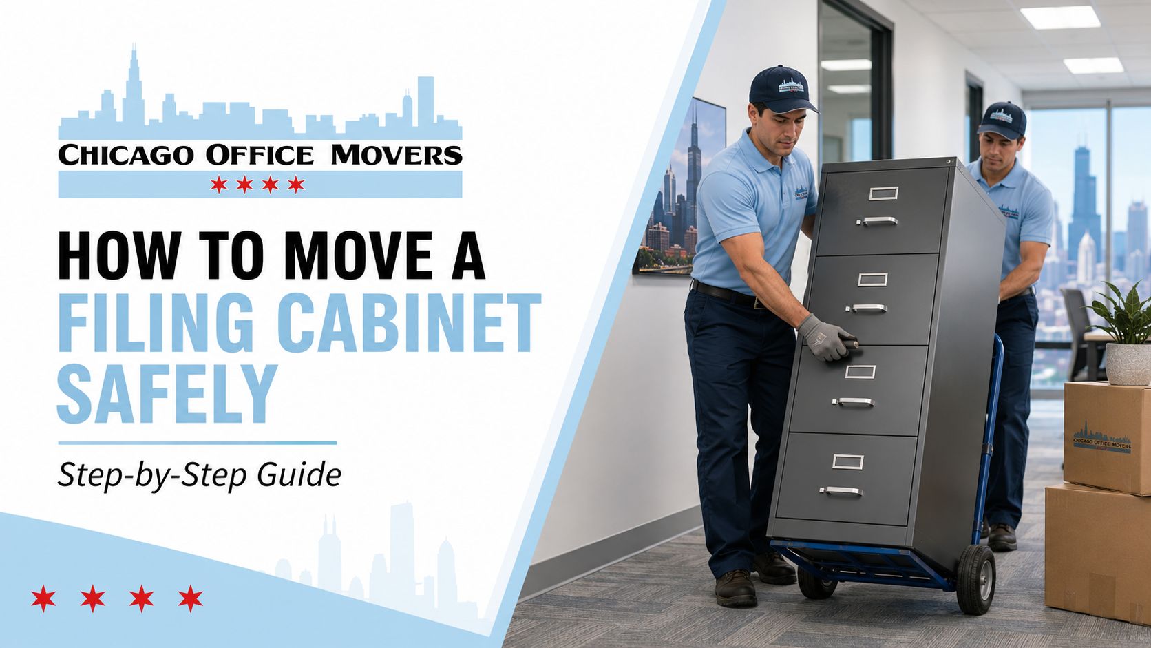 How to move a filing cabinet safely