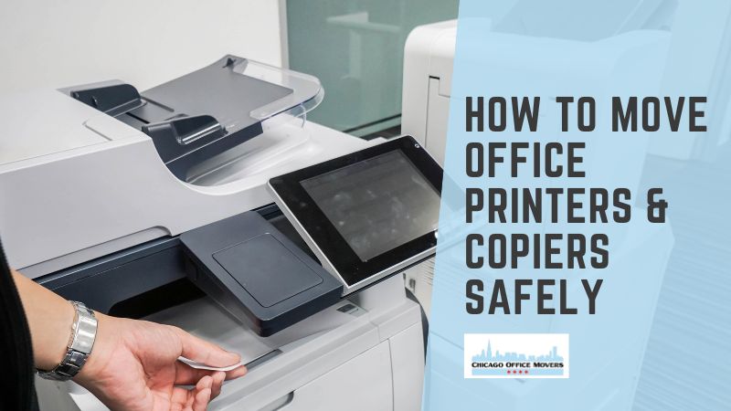 How to move office printers and copiers safely